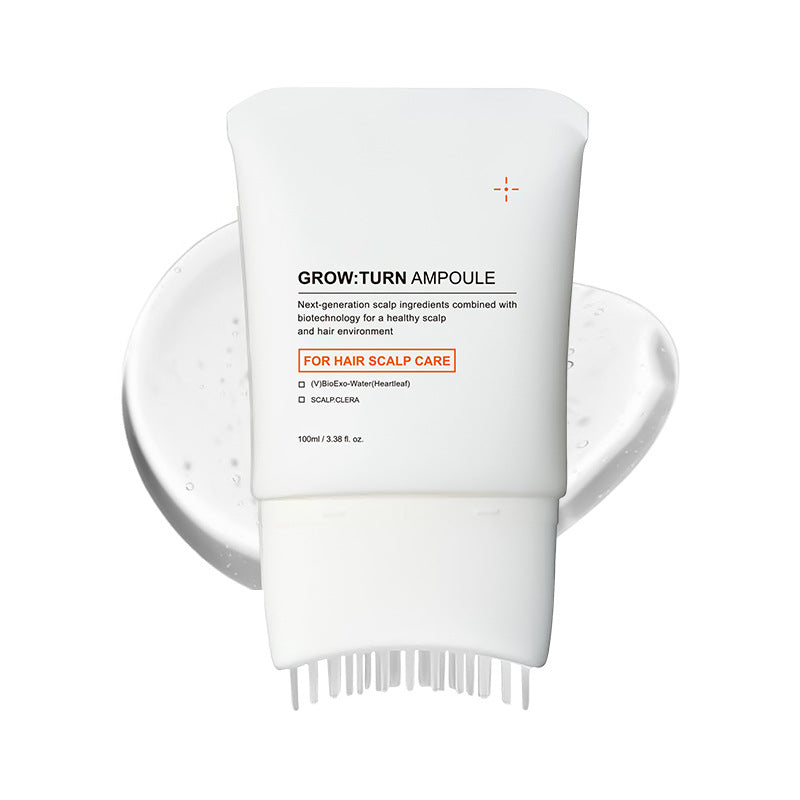 Hair Growth Serum with Massage Brush Applicator – Thickening & Hair Regrowth Scalp Treatment for Fuller, Stronger Hair