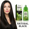 Natural Organic Bubble Hair Color Shampoo - Instant Dye for Grey Hair - Natural Brown 3.0